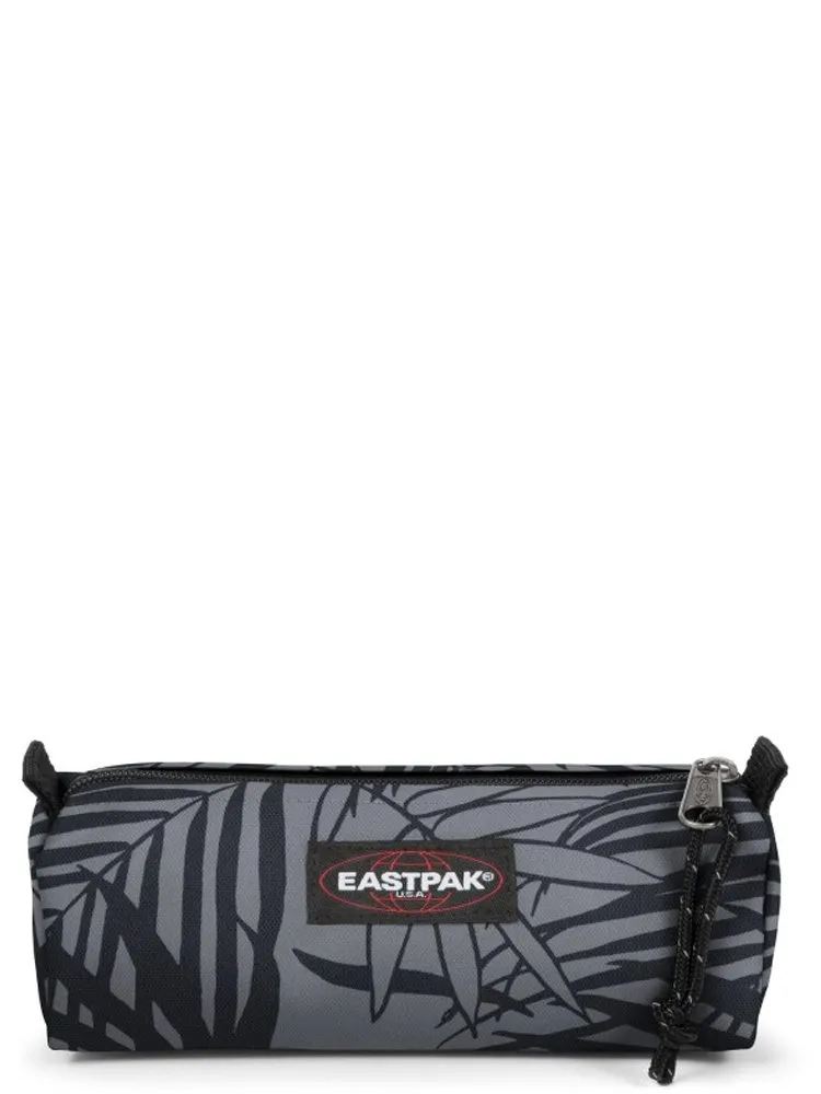 eastpak-benchmark-single-estuche-leaves-black image 1