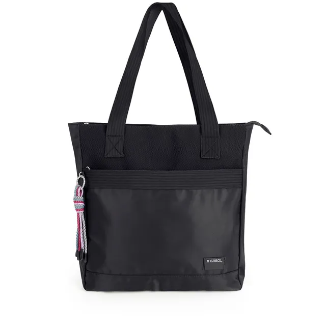 gabol-bolso-shopper-aroa-negro-nylon-resistente-al-agua image 1
