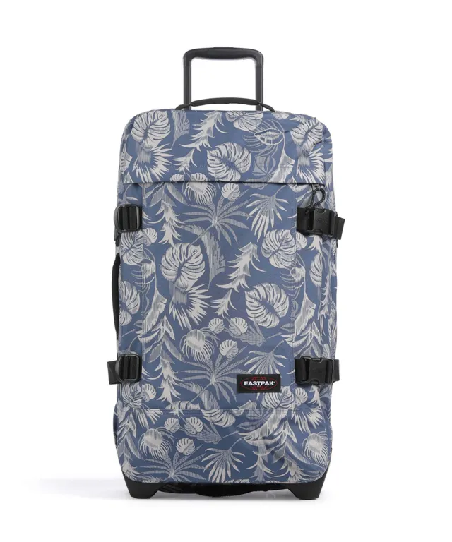 eastpak-tranverz-m-brize-blue-beige-maleta-de-viaje-mediana-con-2-ruedas-y-canda image 1