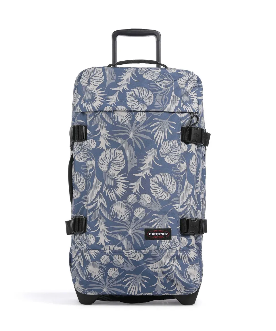 eastpak-tranverz-m-brize-blue-beige-maleta-de-viaje-mediana-con-2-ruedas-y-canda image 1