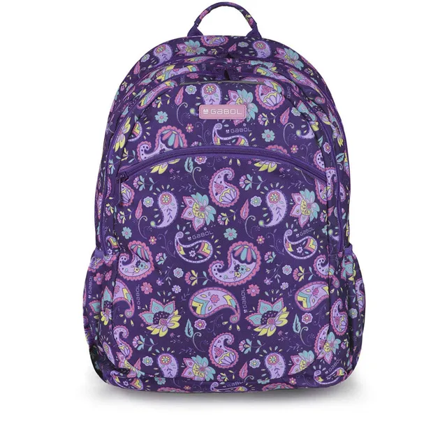 gabol-pranah-mochila-adaptable-a-carro-para-ni-as-color-morado-espalda-termoform image 1