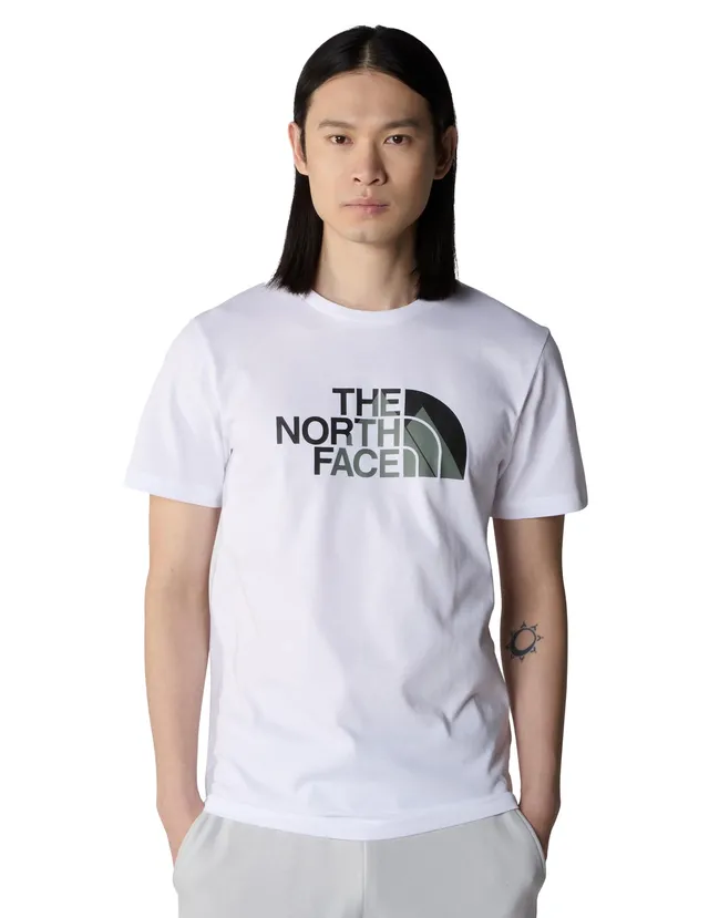 the-north-face-camiseta-gr-fica-1-para-hombre-ajuste-est-ndar-cuello-redondo-neg image 1