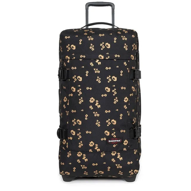 eastpak-tranverz-m-maleta-de-viaje-mediana-67-cm-78-l-flower-shine-black image 1