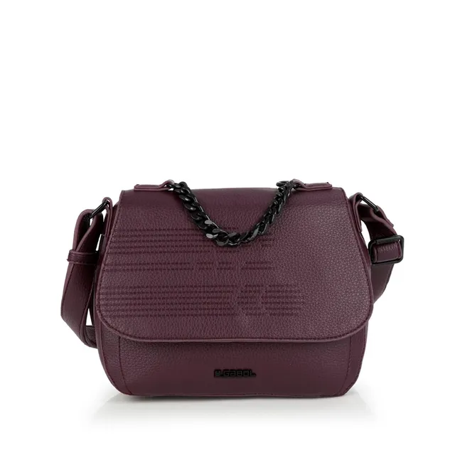 gabol-bolso-peque-o-olivia-de-piel-sint-tica-en-burdeos-24x17x7-cm image 1