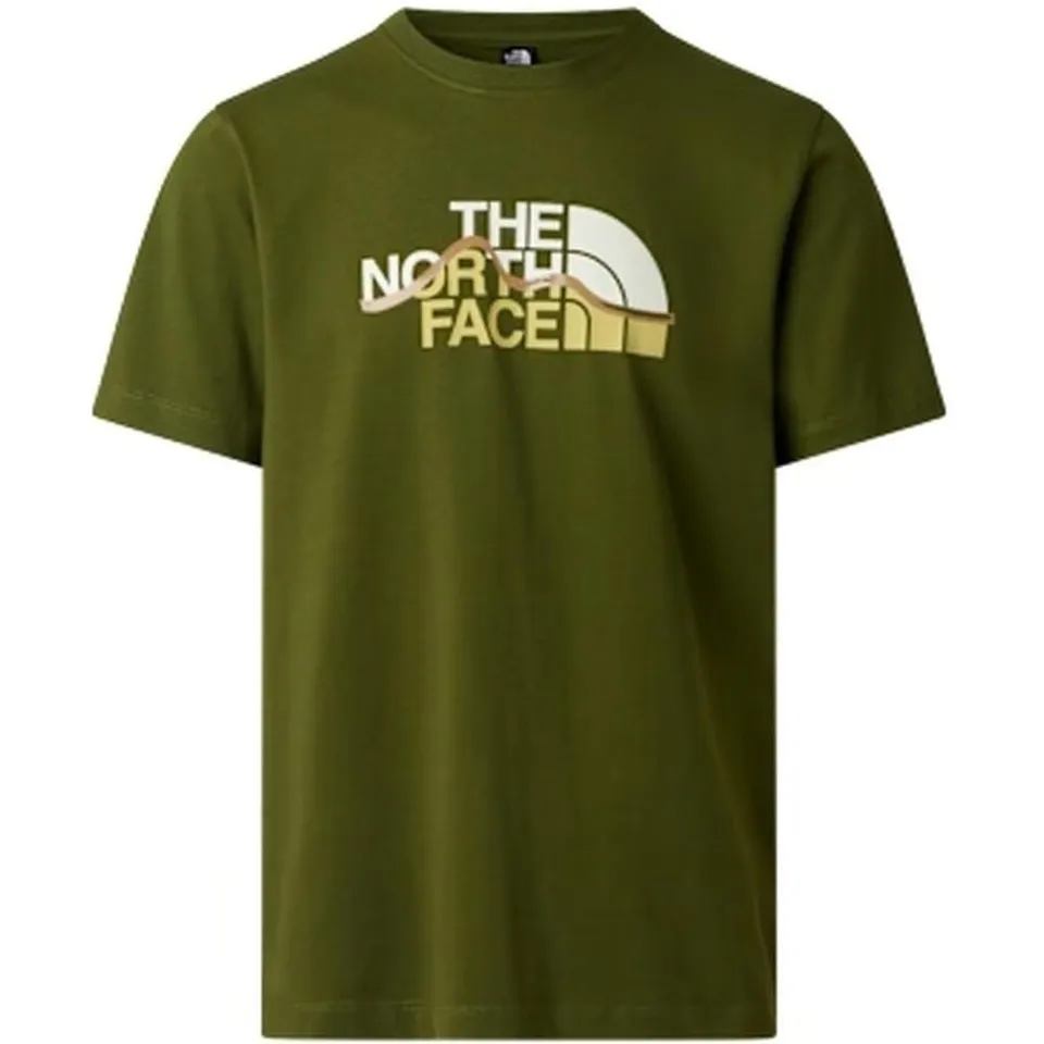 the-north-face-camiseta-gr-fica-mountain-line-hombre image 1