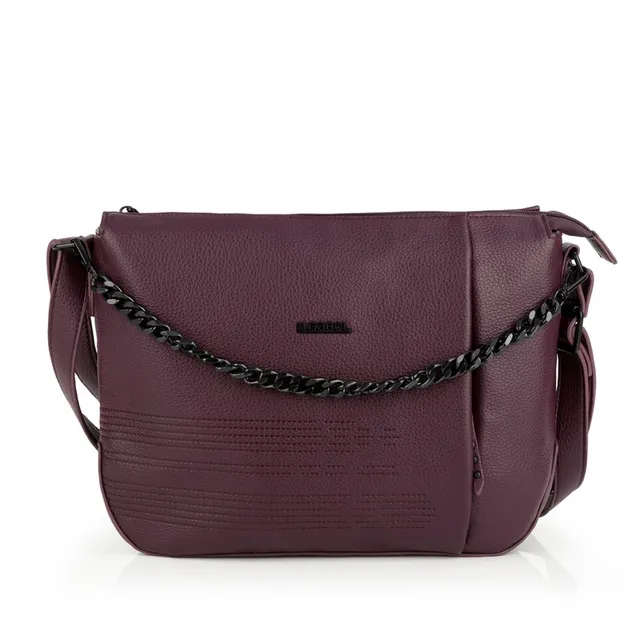 gabol-bolso-bandolera-olivia-piel-sint-tica-burdeos image 1