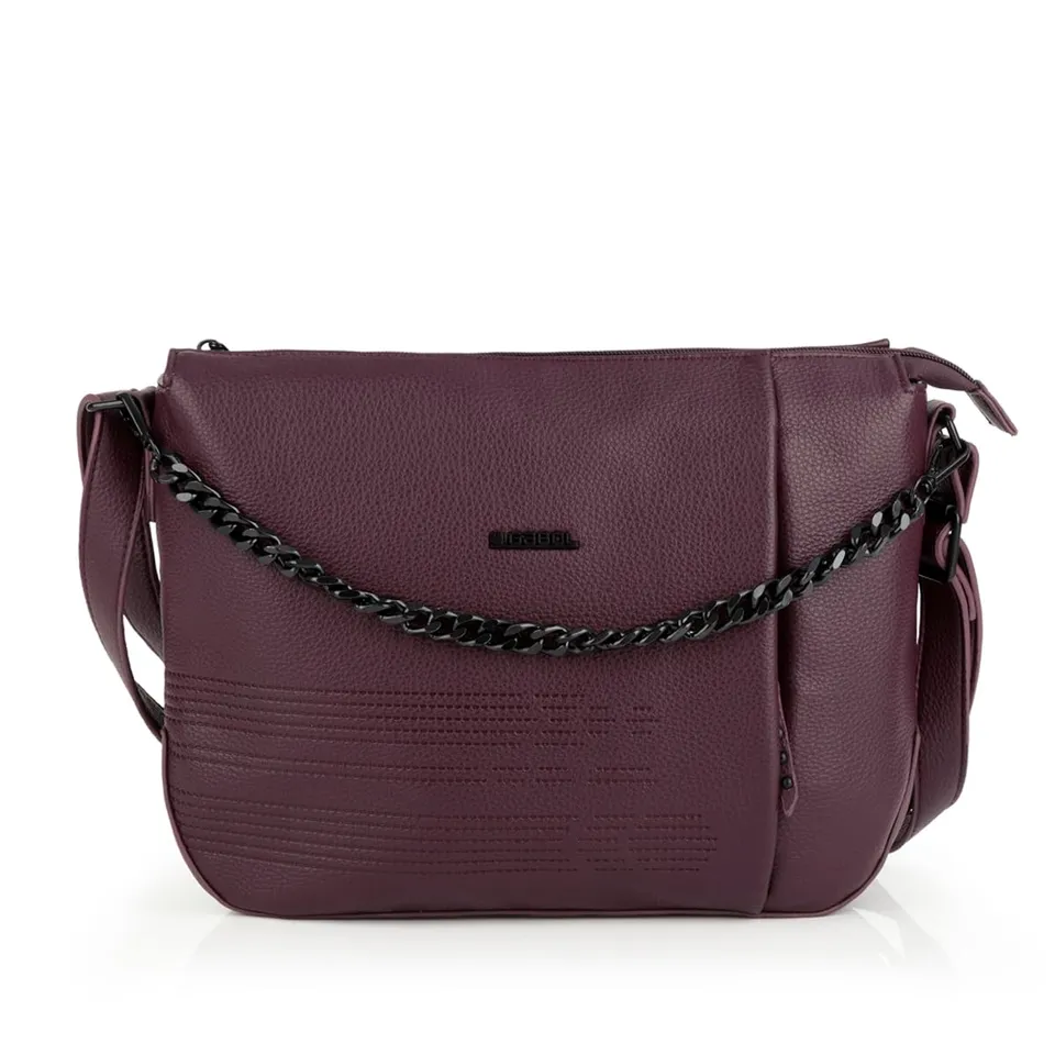 gabol-bolso-bandolera-olivia-piel-sint-tica-burdeos image 1