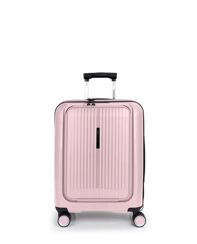gabol-brooklyn-maleta-de-cabina-r-gida-expandible-55x40x22-25-cm-rosa image 1