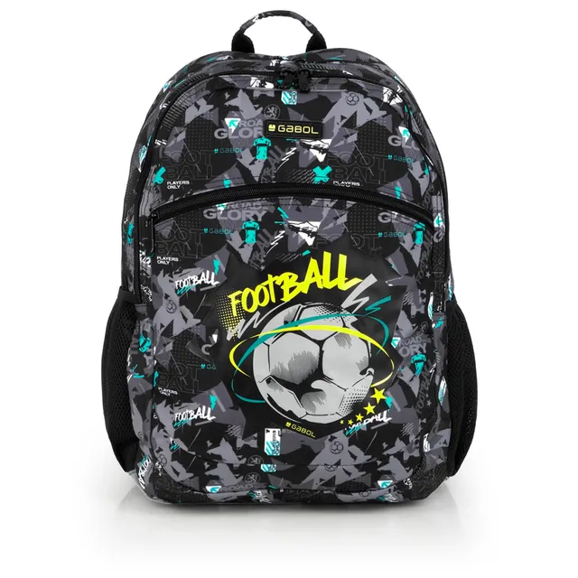 gabol-score-mochila-escolar-adaptable-a-carro-34x46x20-cm-2-compartimentos-negro image 1