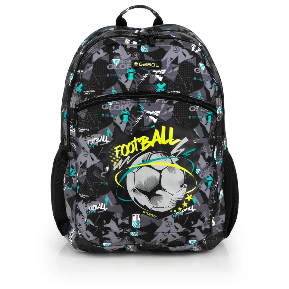 gabol-score-mochila-escolar-adaptable-a-carro-34x46x20-cm-2-compartimentos-negro image 1