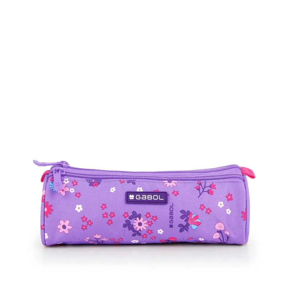 gabol-estuche-triple-violet image 1