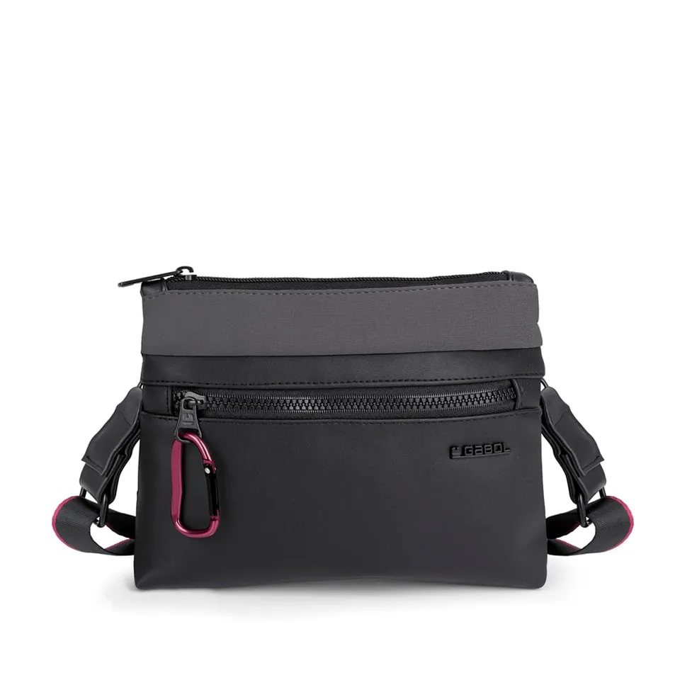 gabol-bolso-peque-o-nicole-negro-22x16x5-cm-piel-sint-tica-y-neopreno image 1