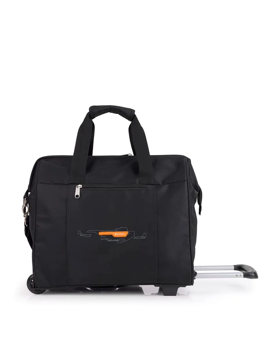 gabol-bolso-de-viaje-peque-o-con-ruedas-week-eco-39x28x21cm-23-2l-poli-ster-reci image 1