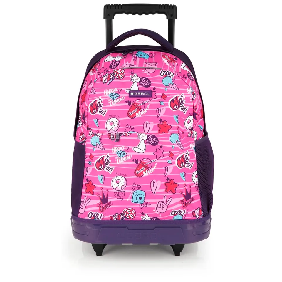 gabol-mochila-con-ruedas-sticker-resistente-al-agua-ideal-para-el-colegio image 1