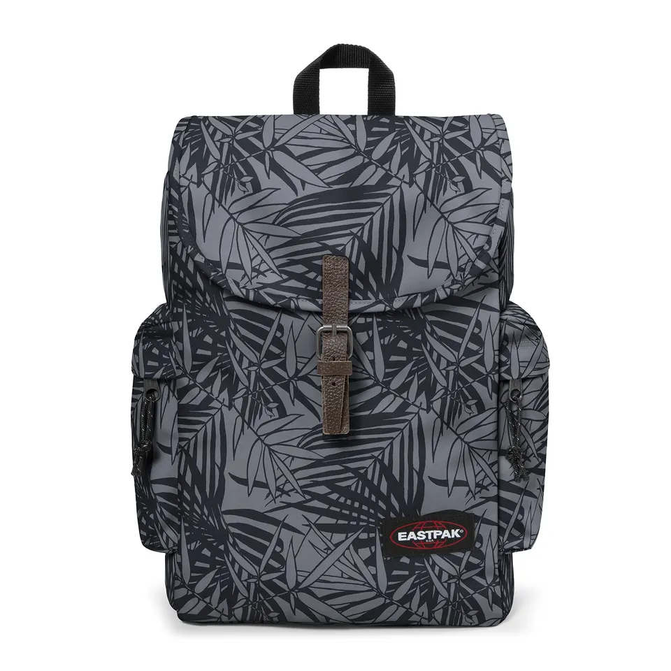 eastpak-austin-mochila-18-l-con-funda-para-port-til-15-negro-leaves-black image 1