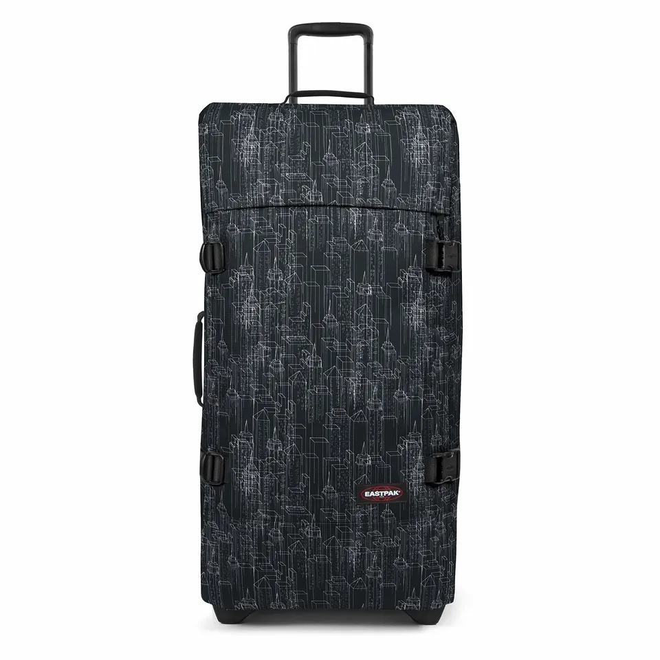 eastpak-tranverz-l-maleta-de-viaje-121-l-negro-black-blocks image 1