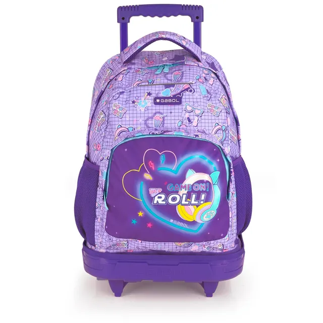 gabol-mochila-escolar-con-ruedas-desmontable-funny-34x46x20-cm-poli-ster-resiste image 1