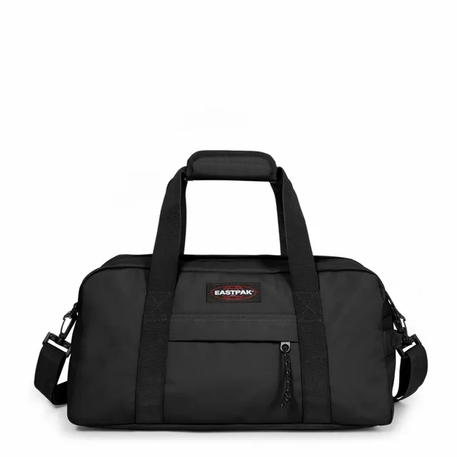 eastpak-compact-bolsa-de-viaje-24-l-23-x-44-x-21-cm-negra-para-equipaje-de-mano image 1