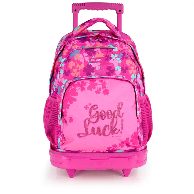 gabol-mochila-escolar-con-ruedas-desmontable-clover-34x46x20-cm-resistente-al-ag image 1