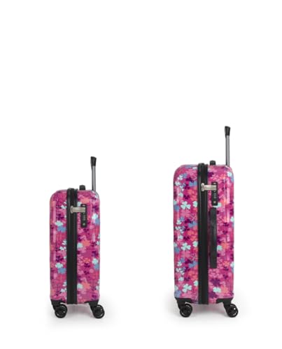 gabol-set-de-maleta-cabina-y-mediana-clover-2-piezas-con-4-ruedas-dobles-y-cerra image 8