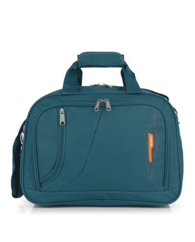 gabol-week-eco-bolso-de-viaje-mediano-27l-turquesa-pet-reciclado-acople-a-carro- image 8