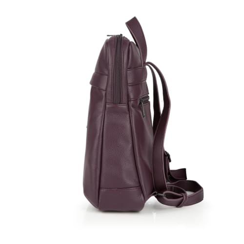 gabol-mochila-olivia-de-piel-sint-tica-color-burdeos-26x32x11-cm image 8