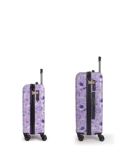 gabol-set-de-maleta-cabina-y-mediana-funny-2-piezas-con-4-ruedas-dobles-y-cerrad image 8