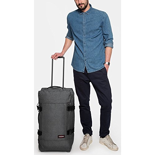 eastpak-tranverz-m-maleta-78-l-black-denim image 6
