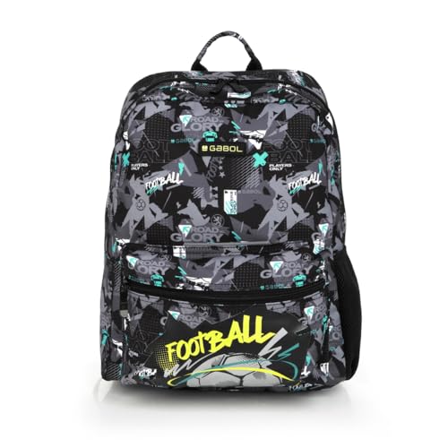 gabol-score-mochila-escolar-adaptable-a-carro-30x40x12-cm-negro image 3
