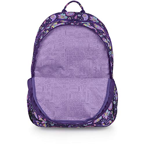 gabol-pranah-mochila-adaptable-a-carro-para-ni-as-color-morado-espalda-termoform image 8