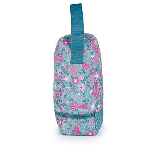 gabol-wendy-zapatillero-con-rejilla-transpirable-azul-y-rosa image 6