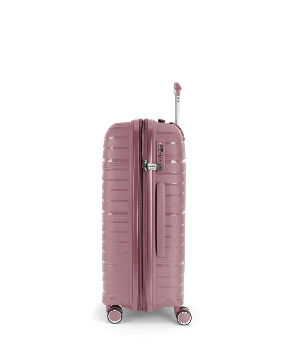 gabol-maleta-mediana-kiba-rosa-con-separador-doble-y-cerradura-tsa image 2