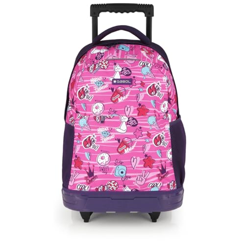 gabol-mochila-con-ruedas-sticker-resistente-al-agua-ideal-para-el-colegio image 6