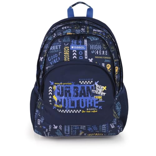 gabol-skull-mochila-impermeable-3-compartimentos-para-port-til-15-6-espalda-ergo image 8