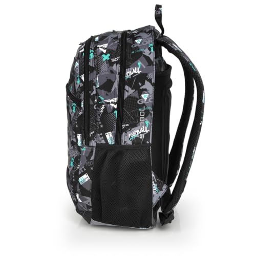 gabol-score-mochila-escolar-adaptable-a-carro-34x46x20-cm-2-compartimentos-negro image 8