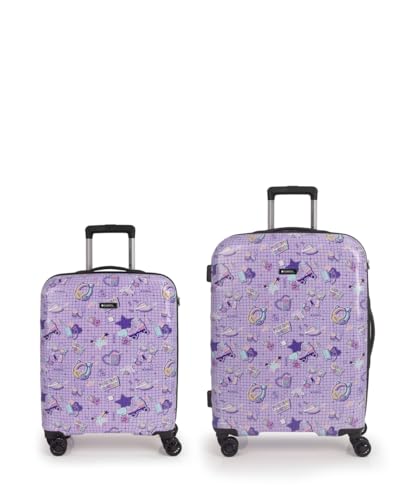 gabol-set-de-maleta-cabina-y-mediana-funny-2-piezas-con-4-ruedas-dobles-y-cerrad image 7