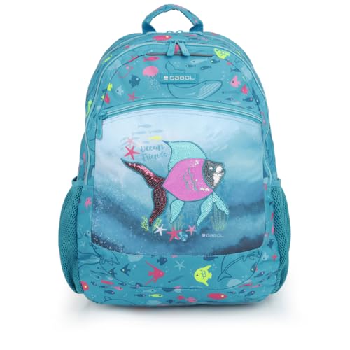 gabol-mochila-escolar-acqua-adaptable-a-carro-34x46x20-cm-turquesa image 6