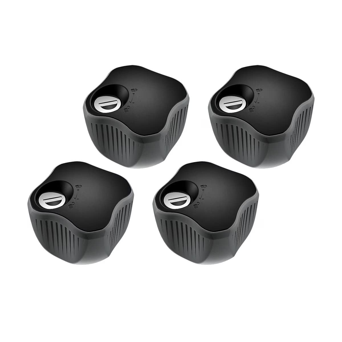 thule-lockable-knob-527-juego-de-4-cerraduras-con-llave-para-portabicicletas image 1