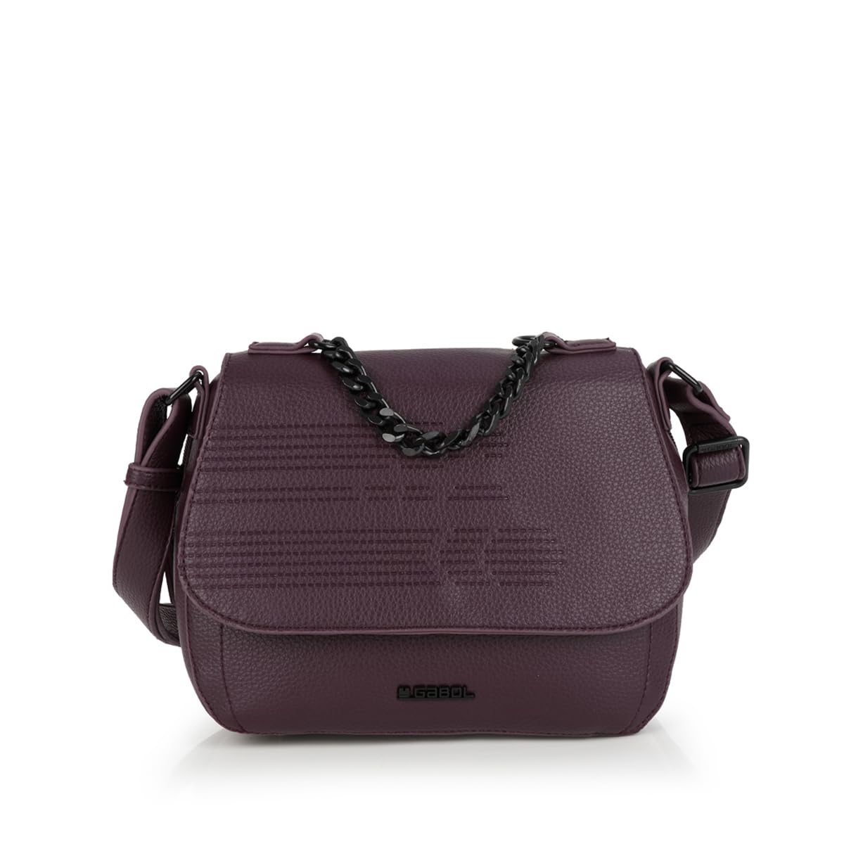 gabol-bolso-peque-o-olivia-de-piel-sint-tica-en-burdeos-24x17x7-cm image 1