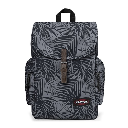 eastpak-austin-mochila-18-l-con-funda-para-port-til-15-negro-leaves-black image 8