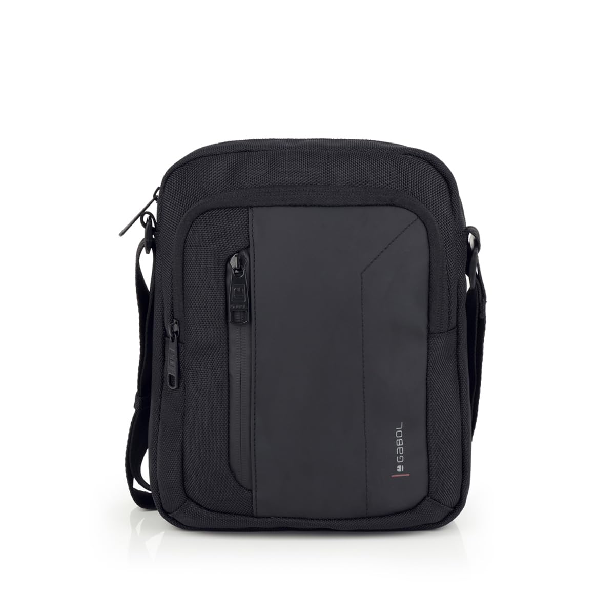 gabol-bandolera-grande-aston-negro-20x25x8-cm-material-reciclado-impermeable image 1