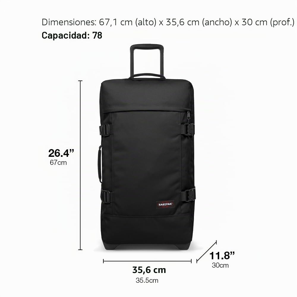 eastpak-maleta-tranverz-m-78l-ligera-plegable-y-con-ruedas image 5