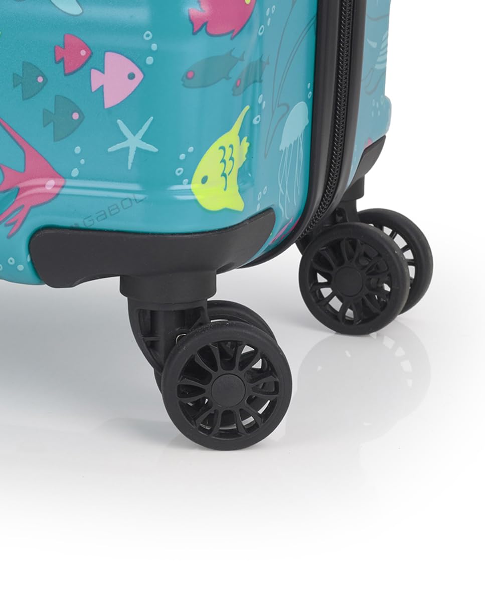 gabol-set-de-maleta-de-cabina-y-neceser-acqua-con-estampado-marino image 6