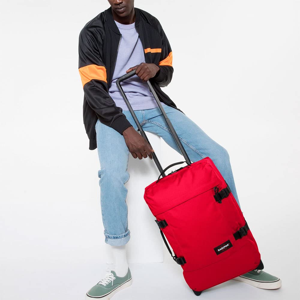 eastpak-tranverz-s-maleta-de-cabina-con-ruedas-rojo-sailor-red-51-x-32-5-x-23-cm image 7