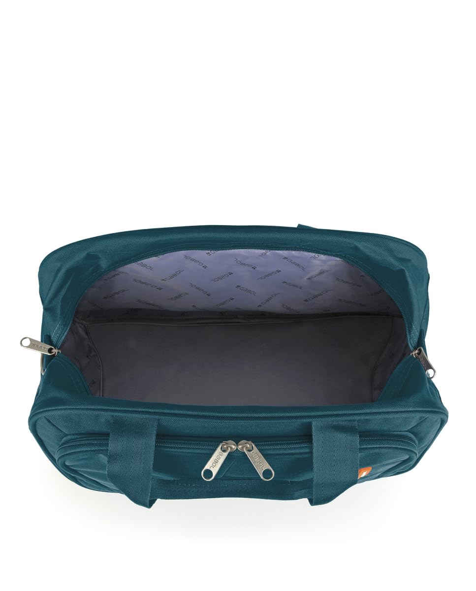 gabol-week-eco-bolso-de-viaje-mediano-27l-turquesa-pet-reciclado-acople-a-carro- image 4