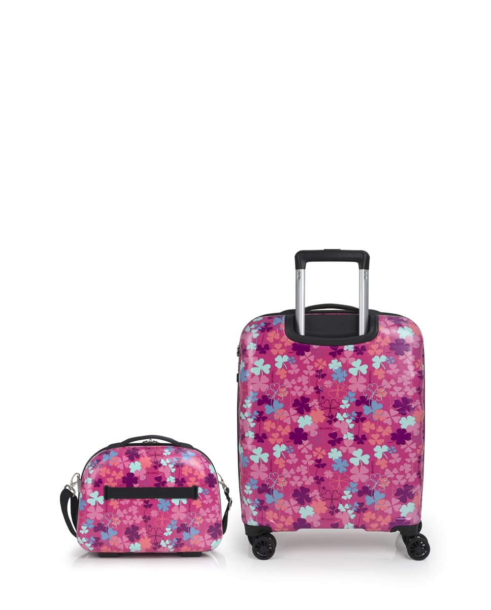 gabol-set-de-maleta-de-cabina-y-neceser-clover-2-piezas-con-ruedas-dobles-y-cerr image 5