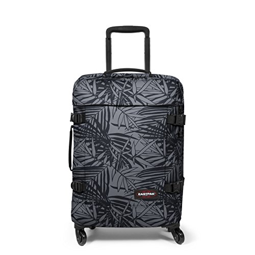 eastpak-trans4-s-maleta-de-cabina-con-ruedas-54-cm-44-l-negro-leaves-black image 6