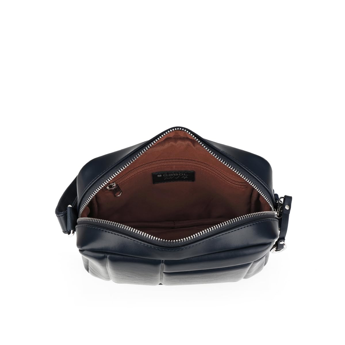 gabol-cloe-bolso-bandolera-de-piel-sint-tica-azul-sin-pvc-21x16x6-cm image 4