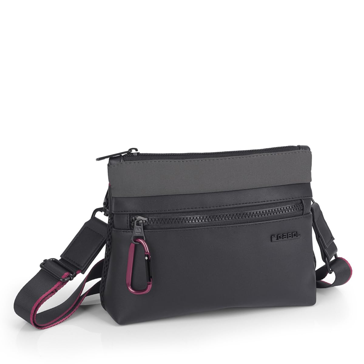 gabol-bolso-peque-o-nicole-negro-22x16x5-cm-piel-sint-tica-y-neopreno image 5