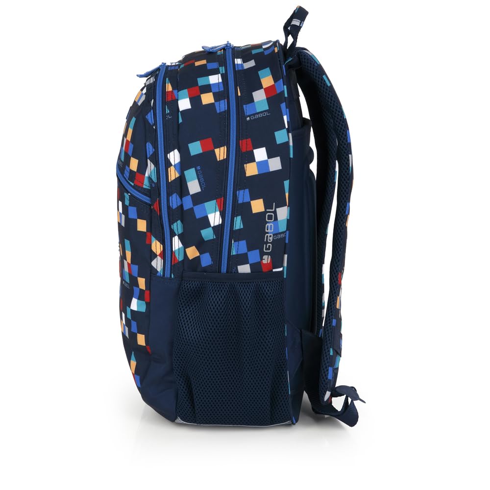 gabol-cubik-mochila-escolar-adaptable-a-carro-34x46x20-cm-azul-marino image 2
